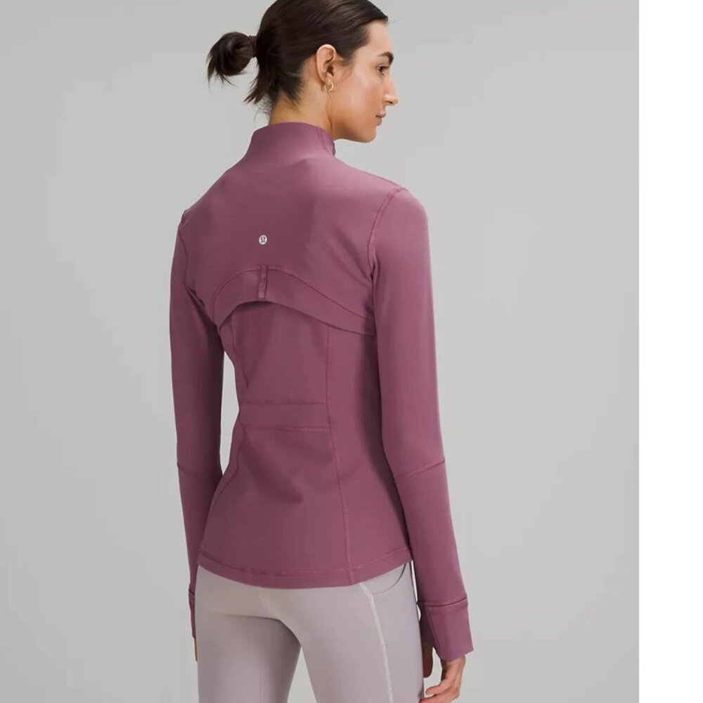 Lululemon Define Jacket *Luon Sz 10 in Vintage Plum Color -LW4AWKS VTPM - Picture 2 of 10